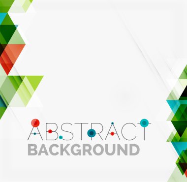 Soyut Geometrik Arkaplan.