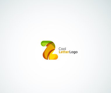 z harfi logo vektör
