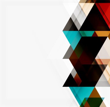 Soyut Geometrik Arkaplan.