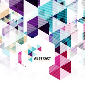 geometrik poligonal arka plan