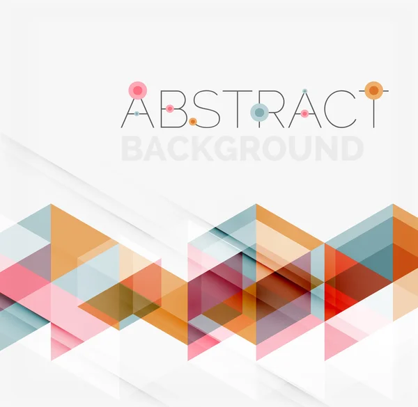 Abstract geometric background. — Stock Vector