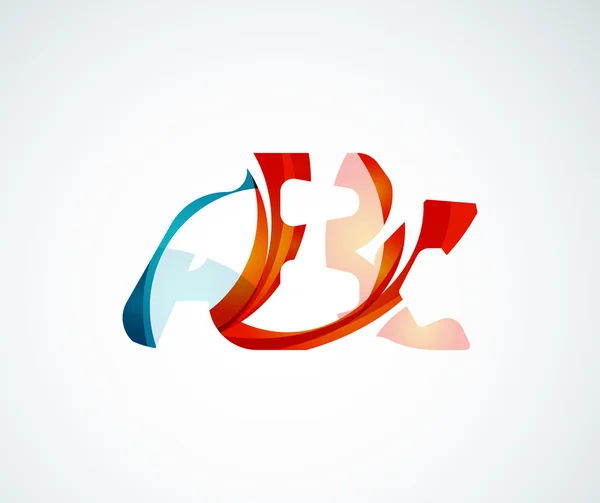 Abc 会社のロゴ. — ストックベクタ