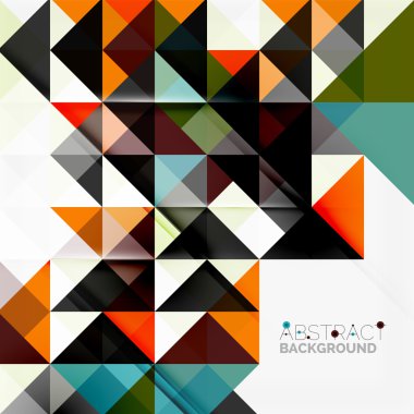 Soyut Geometrik Arkaplan.