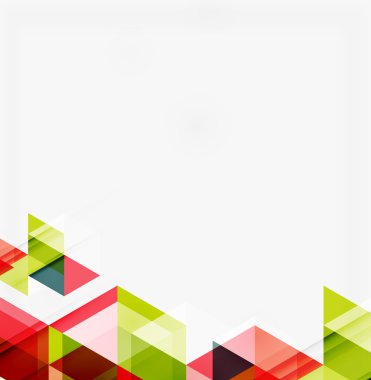 Soyut Geometrik Arkaplan.