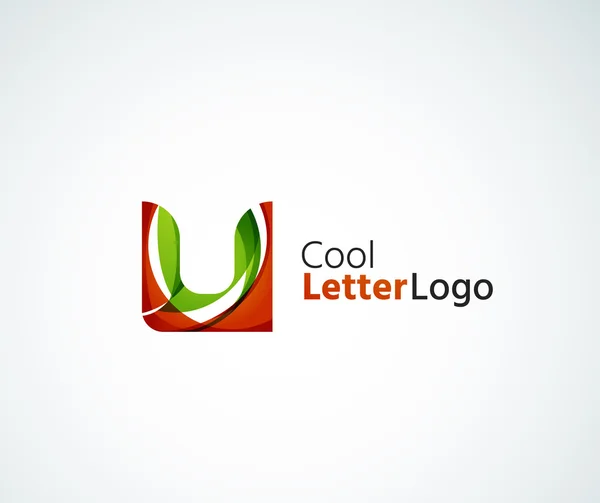 Logotipo da letra vetorial — Vetor de Stock