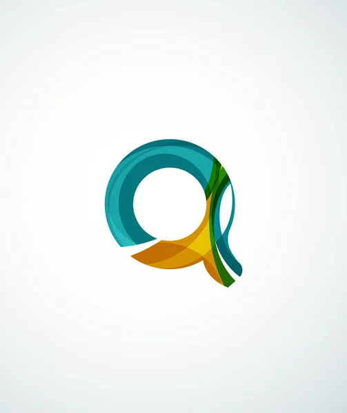 Logo perusahaan huruf - Stok Vektor