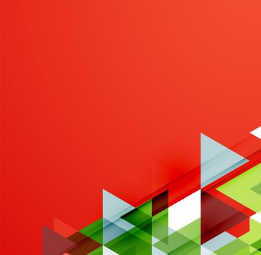 Soyut Geometrik Arkaplan.