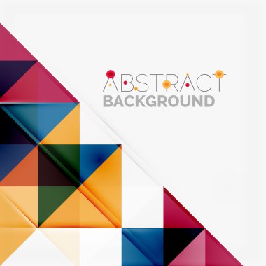 Soyut Geometrik Arkaplan.