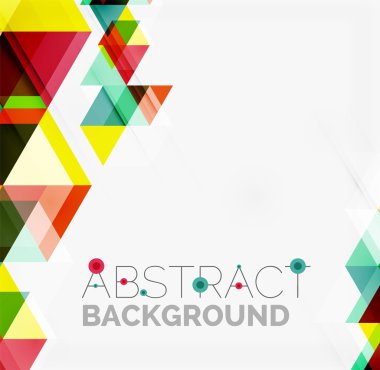 Soyut Geometrik Arkaplan.