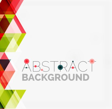 Soyut Geometrik Arkaplan.