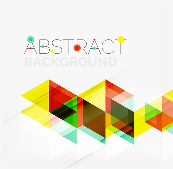 Abstracte geometrische achtergrond. — Stockvector