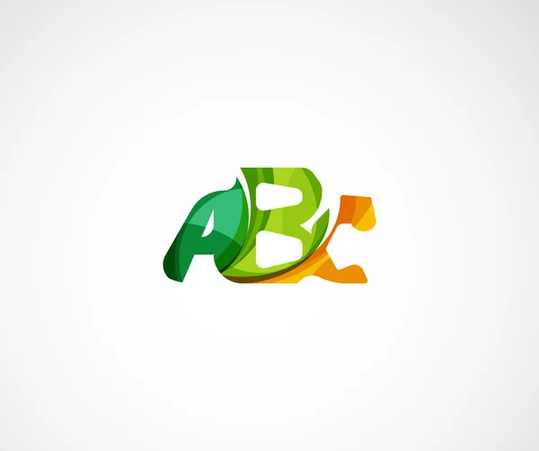 Logo de la société Abc. Illustration vectorielle . — Image vectorielle