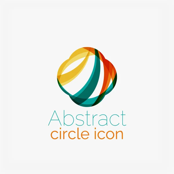 Čisté elegantní kruh — Stockový vektor
