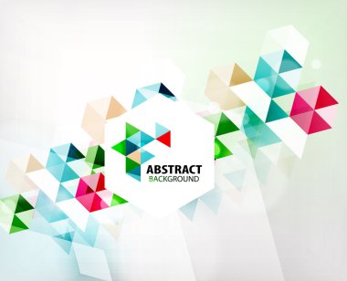 geometrik poligonal arka plan
