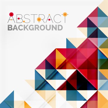Soyut Geometrik Arkaplan