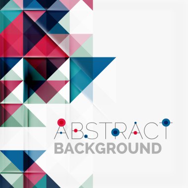 Soyut Geometrik Arkaplan.