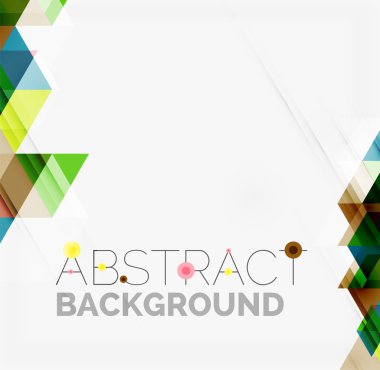 Soyut Geometrik Arkaplan.