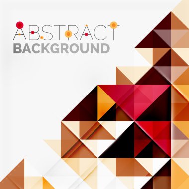 Soyut Geometrik Arkaplan.