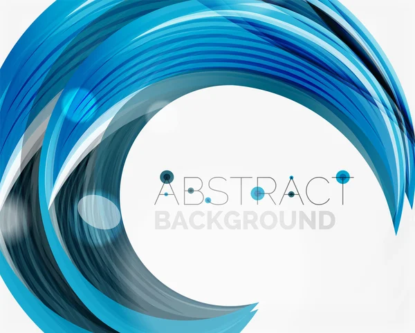 Vector swirl line abstract background — Stock Vector