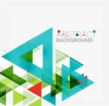 Soyut Geometrik Arkaplan.