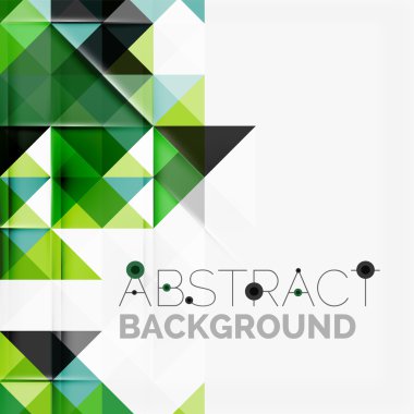 Soyut Geometrik Arkaplan.