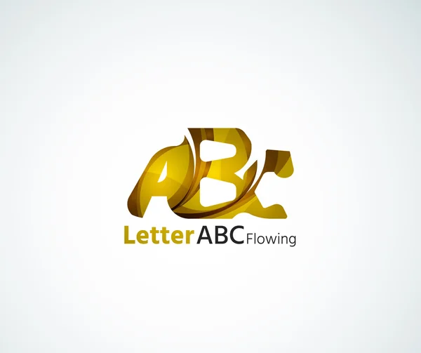 Logo společnosti ABC. — Stockový vektor