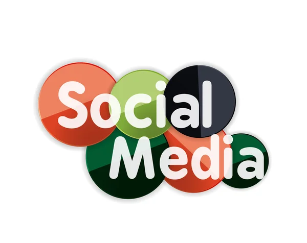 Banner sui social media — Vettoriale Stock