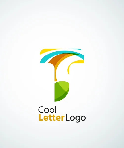 Το λογότυπο της εταιρείας επιστολή — Διανυσματικό Αρχείο