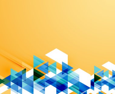 üçgen desen kompozisyonu,