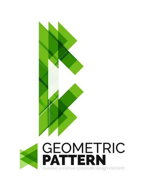 Mozaiki geometrycznej trójkąt — Wektor stockowy