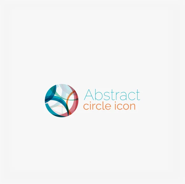 Čisté elegantní kruh — Stockový vektor