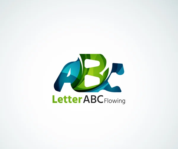 ABC företagslogotyp. — Stock vektor