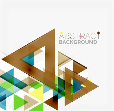 Soyut Geometrik Arkaplan.