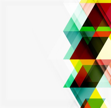 Soyut Geometrik Arkaplan.