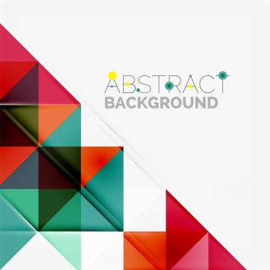 Soyut Geometrik Arkaplan.