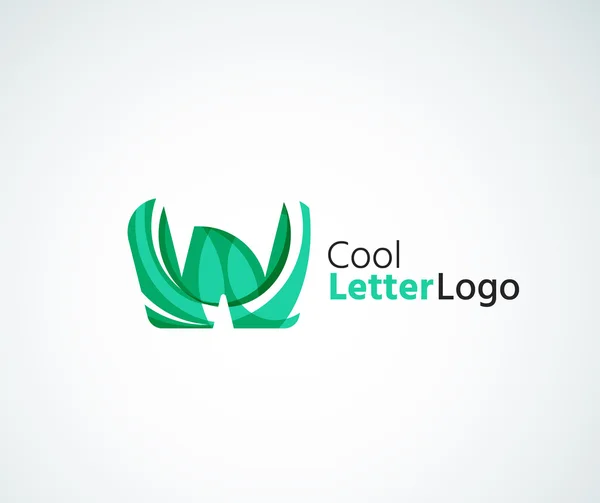 Vector letter logo — Stock Vector