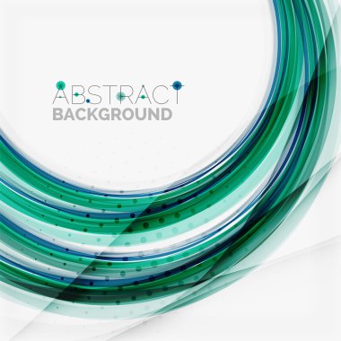 mavi ve yeşil renk soyut dalgalar