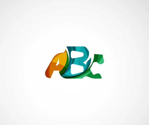 Logo společnosti ABC. — Stockový vektor