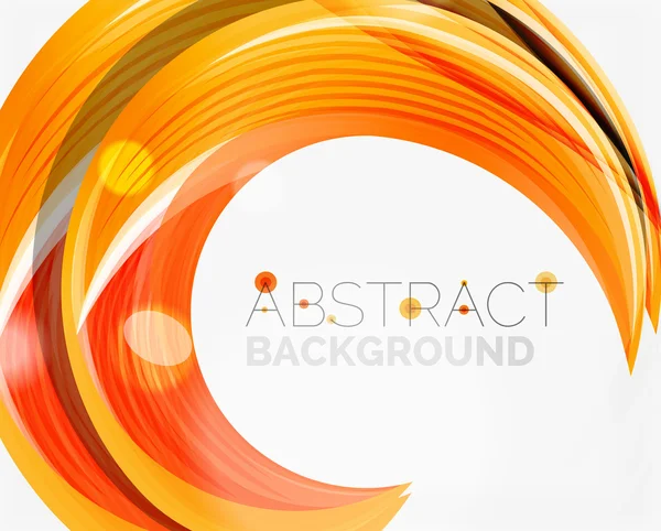 Vector swirl line abstract background — Stock Vector