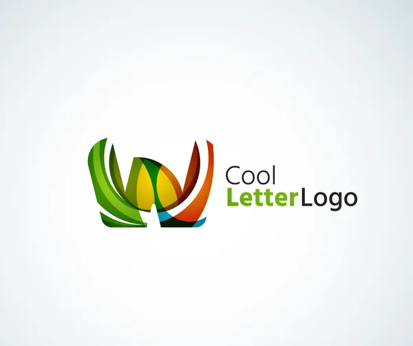 Logo lettera vettoriale — Vettoriale Stock