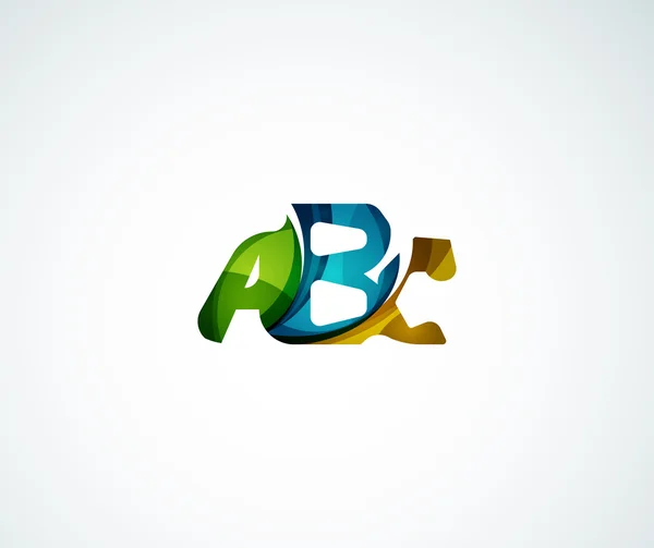 ABC bedrijfslogo. vectorillustratie. — Stockvector