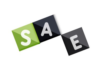 Satılık word etiket afiş