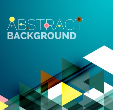 Soyut Geometrik Arkaplan.