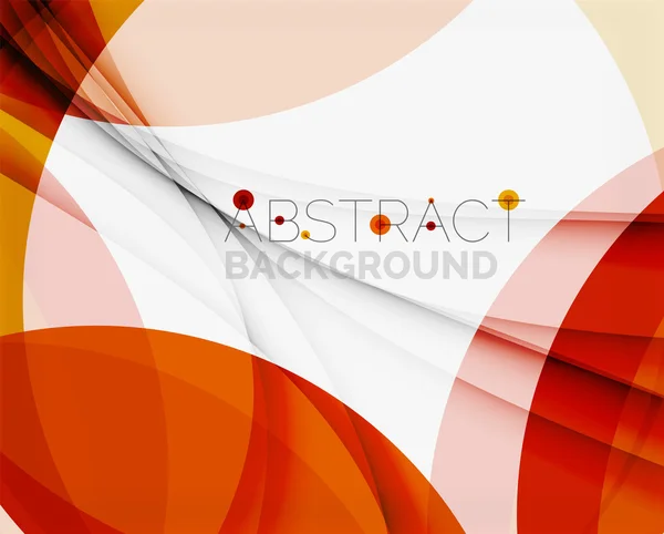 Red abstract shapes background — Stock Vector