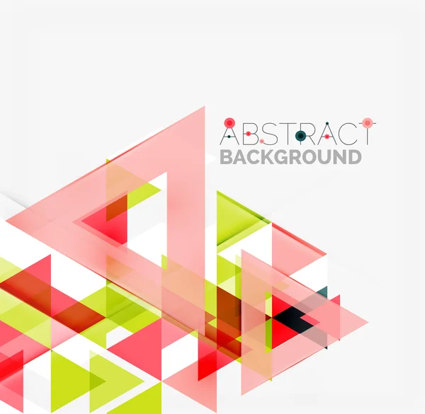 Abstrakt geometrisk bakgrund. — Stock vektor