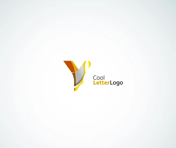 Mektup logo vektör — Stok Vektör