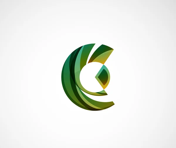 Projekt logo firmy statystyki. — Wektor stockowy