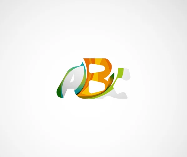 Logo firmy ABC. Ilustracja wektorowa. — Wektor stockowy