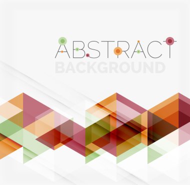 Soyut Geometrik Arkaplan.