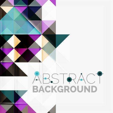 Soyut Geometrik Arkaplan.